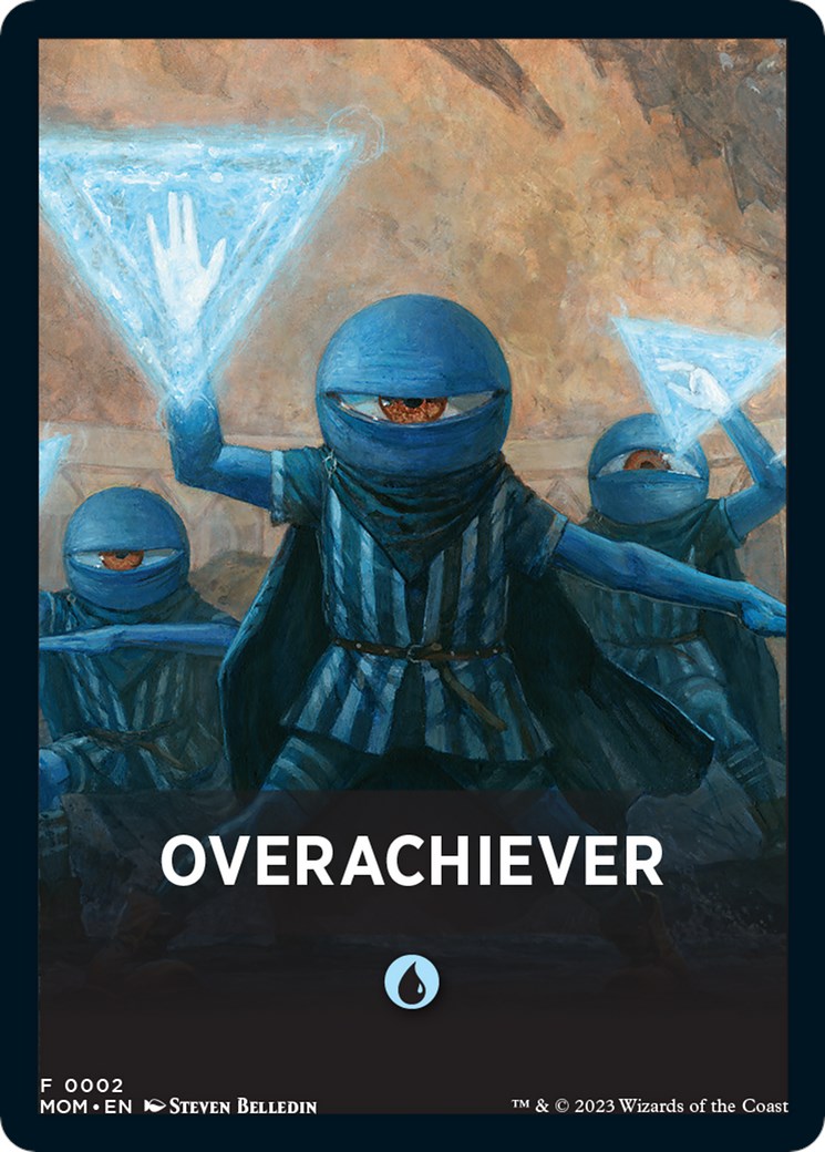 Overachiever Theme Card [March of the Machine Tokens] MTG Single Magic: The Gathering    | Red Claw Gaming