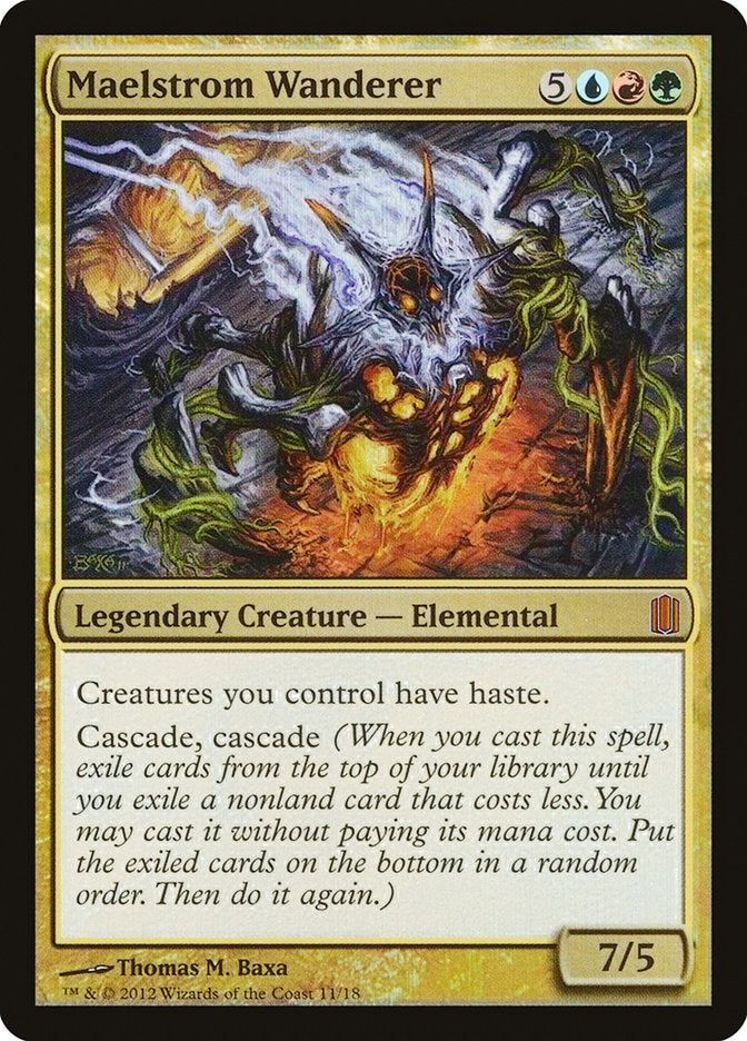 Maelstrom Wanderer [Commander's Arsenal] MTG Single Magic: The Gathering | Red Claw Gaming