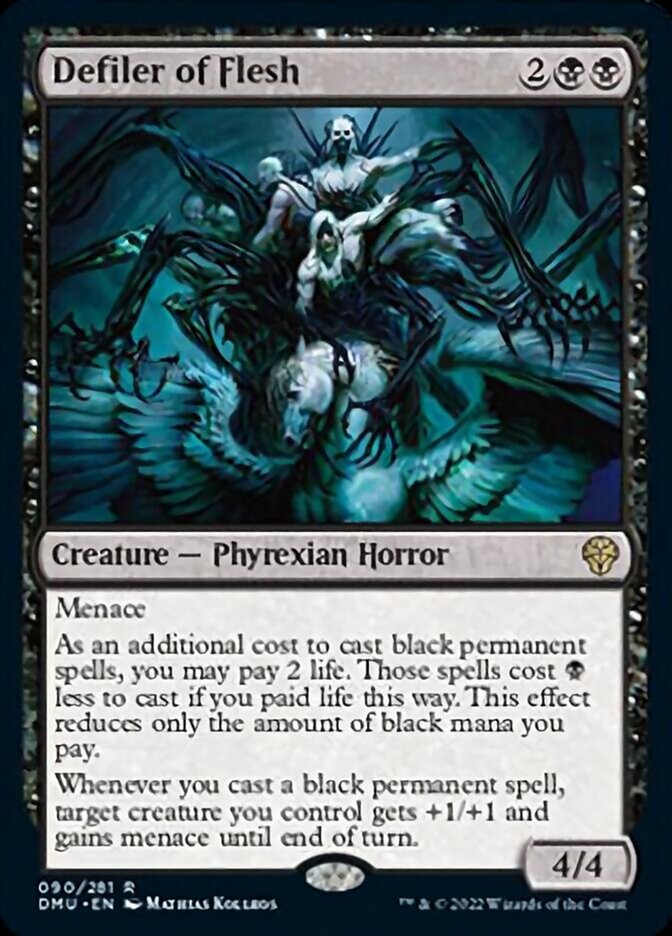 Defiler of Flesh [Dominaria United] MTG Single Magic: The Gathering | Red Claw Gaming