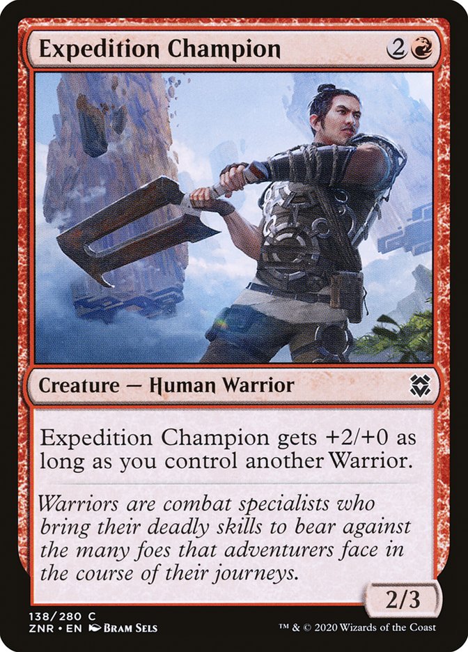 Expedition Champion [Zendikar Rising] MTG Single Magic: The Gathering | Red Claw Gaming