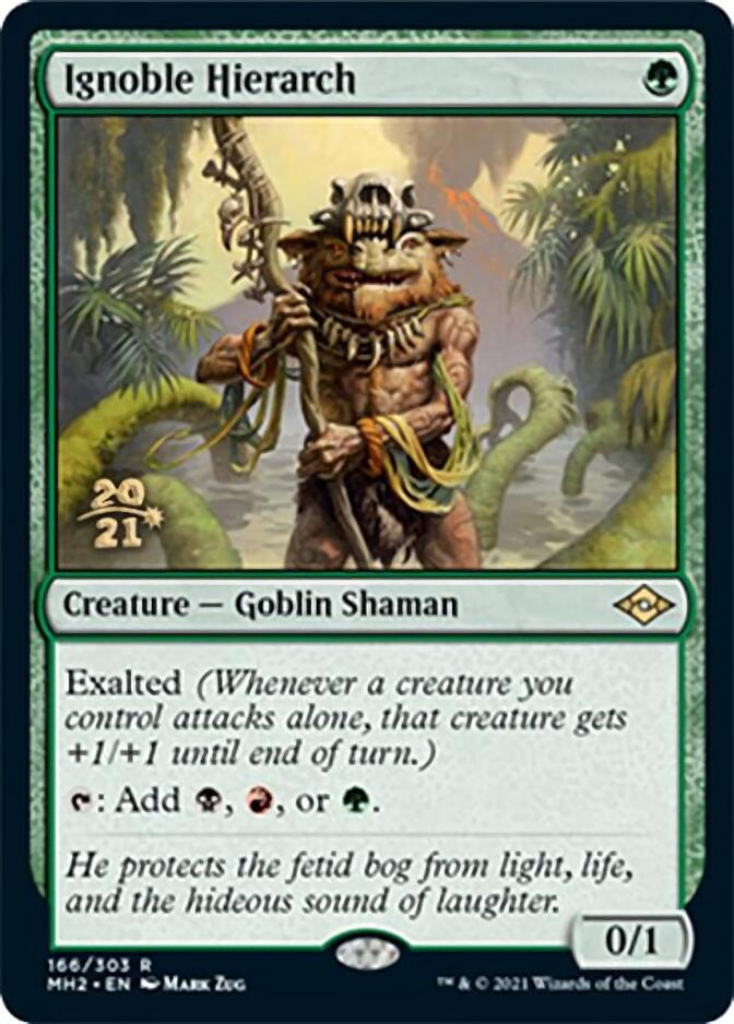 Ignoble Hierarch [Modern Horizons 2 Prerelease Promos] MTG Single Magic: The Gathering | Red Claw Gaming