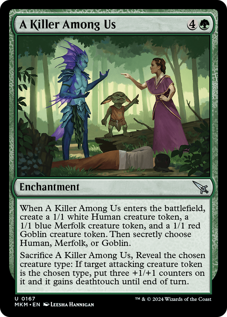 A Killer Among Us [Murders at Karlov Manor] MTG Single Magic: The Gathering    | Red Claw Gaming