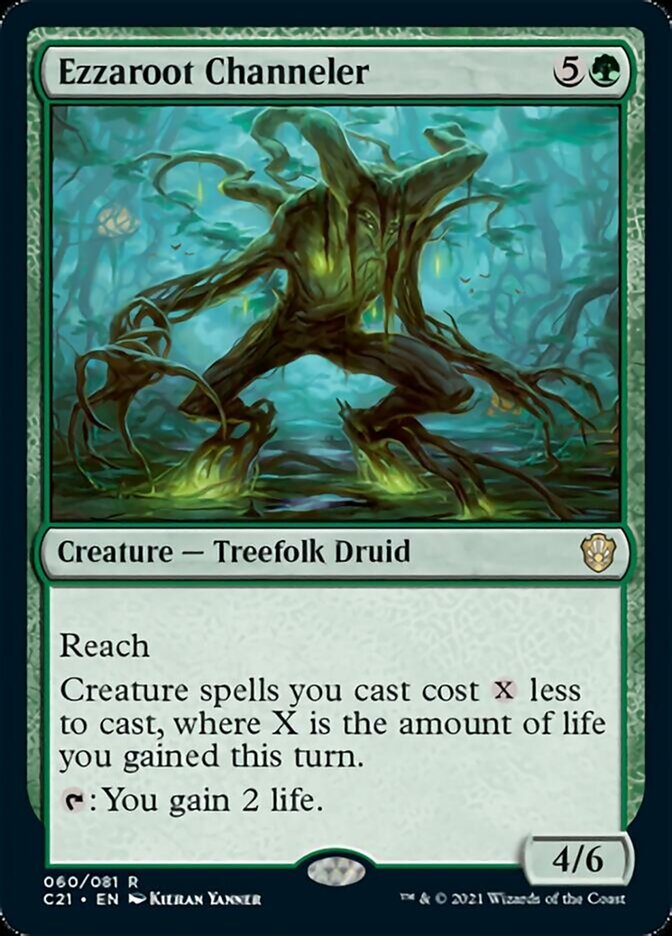Ezzaroot Channeler [Commander 2021] MTG Single Magic: The Gathering | Red Claw Gaming