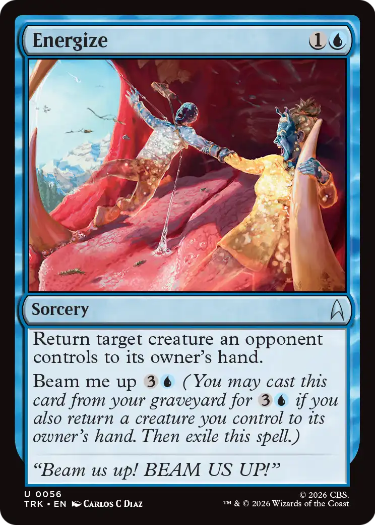 Energize [Star Trek] MTG Single Magic: The Gathering | Red Claw Gaming
