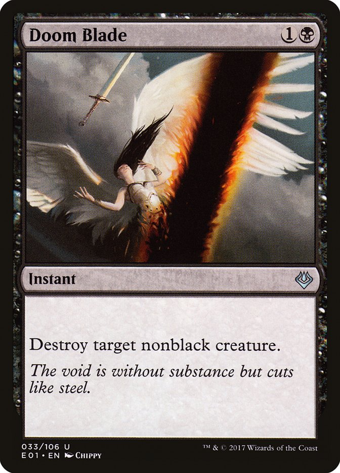 Doom Blade [Archenemy: Nicol Bolas] MTG Single Magic: The Gathering | Red Claw Gaming