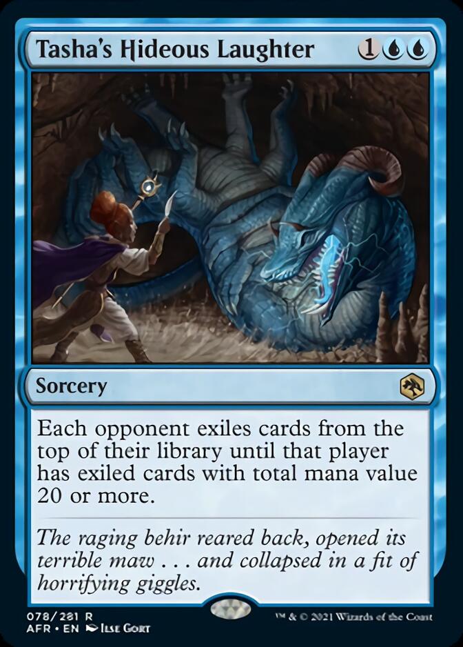 Tasha's Hideous Laughter [Dungeons & Dragons: Adventures in the Forgotten Realms] MTG Single Magic: The Gathering | Red Claw Gaming