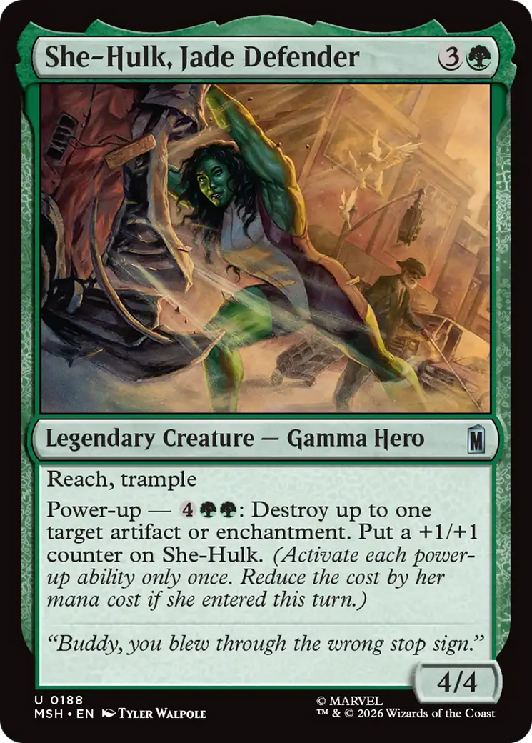 She-Hulk, Jade Defender [Marvel Super Heroes] | Red Claw Gaming