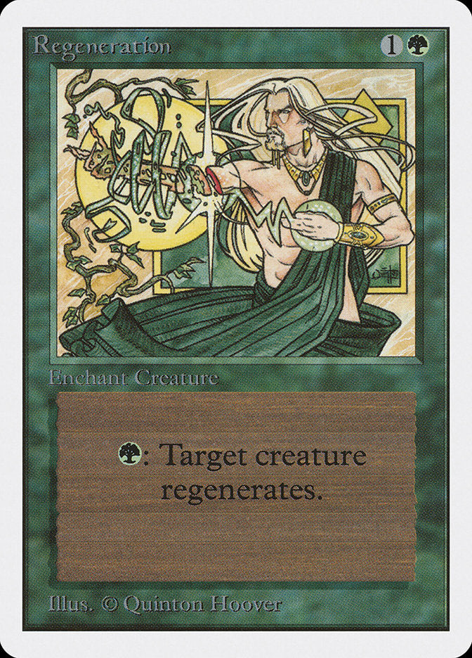 Regeneration [Unlimited Edition] MTG Single Magic: The Gathering | Red Claw Gaming