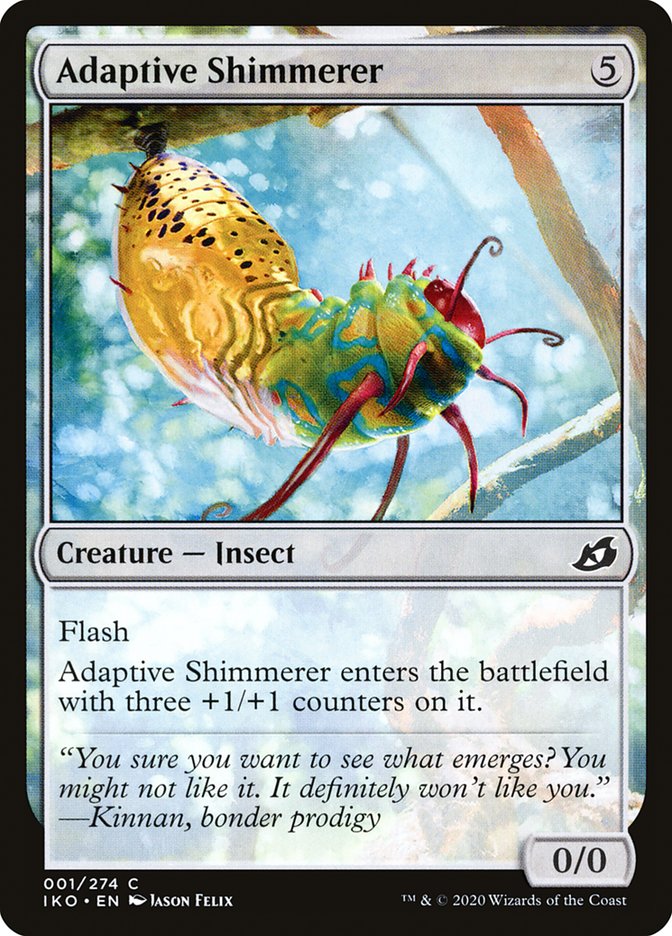 Adaptive Shimmerer [Ikoria: Lair of Behemoths] MTG Single Magic: The Gathering | Red Claw Gaming