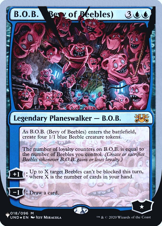B.O.B. (Bevy of Beebles) (Unfinity Foil Edition) [The List] MTG Single Magic: The Gathering | Red Claw Gaming