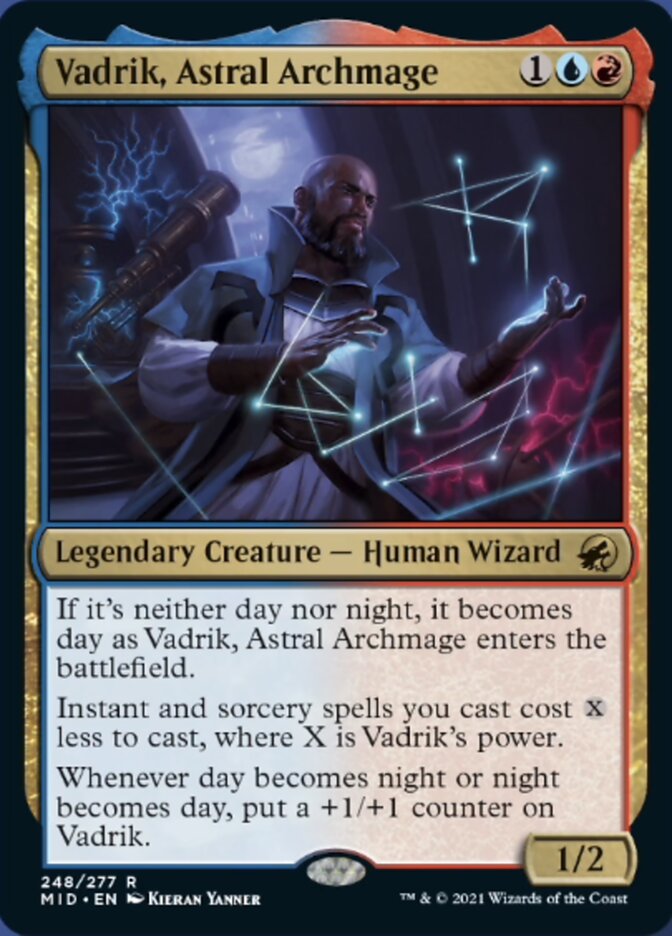 Vadrik, Astral Archmage [Innistrad: Midnight Hunt] MTG Single Magic: The Gathering | Red Claw Gaming