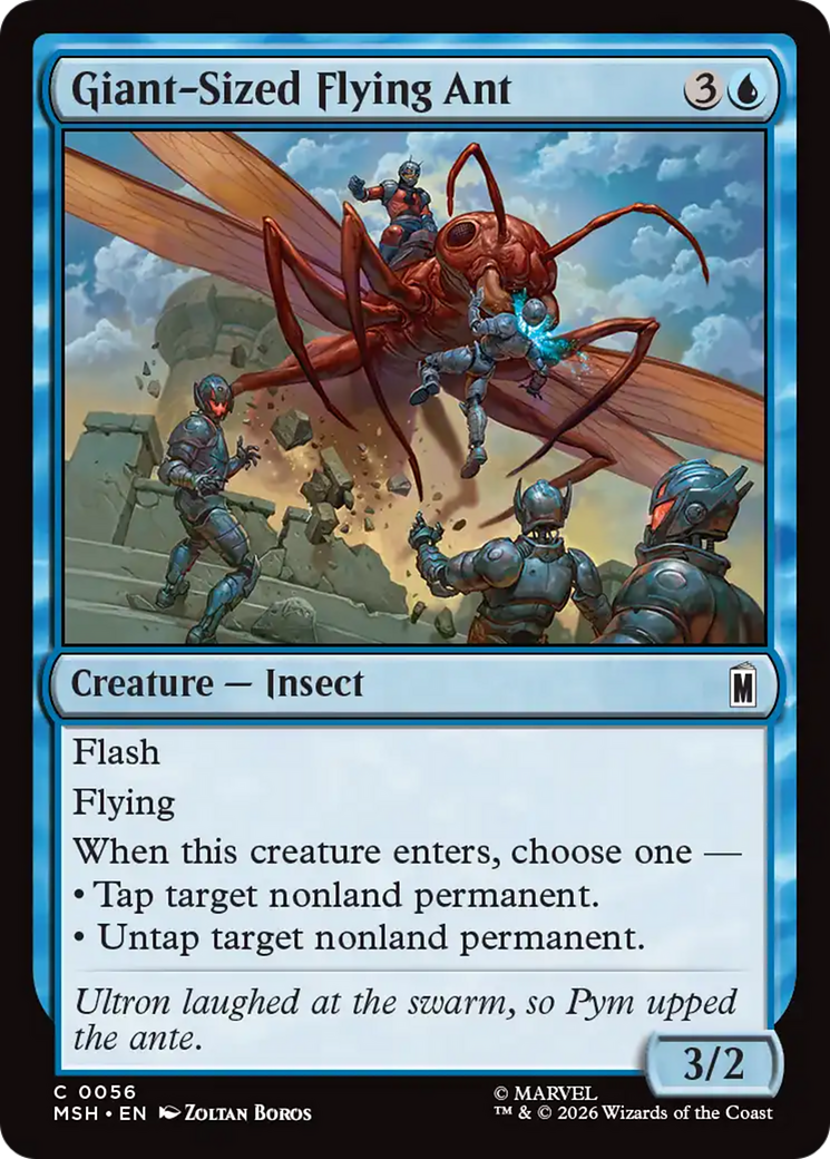 Giant-Sized Flying Ant [Marvel Super Heroes] MTG Single Magic: The Gathering | Red Claw Gaming