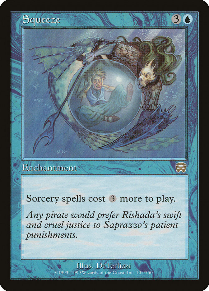 Squeeze [Mercadian Masques] MTG Single Magic: The Gathering | Red Claw Gaming