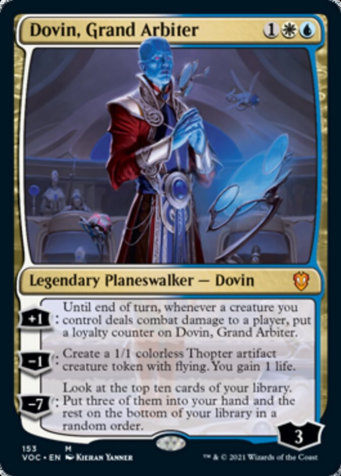 Dovin, Grand Arbiter [Innistrad: Crimson Vow Commander] MTG Single Magic: The Gathering | Red Claw Gaming