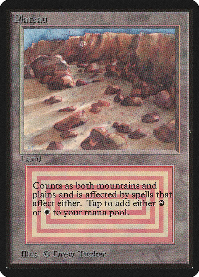 Plateau [Beta Edition] MTG Single Magic: The Gathering | Red Claw Gaming