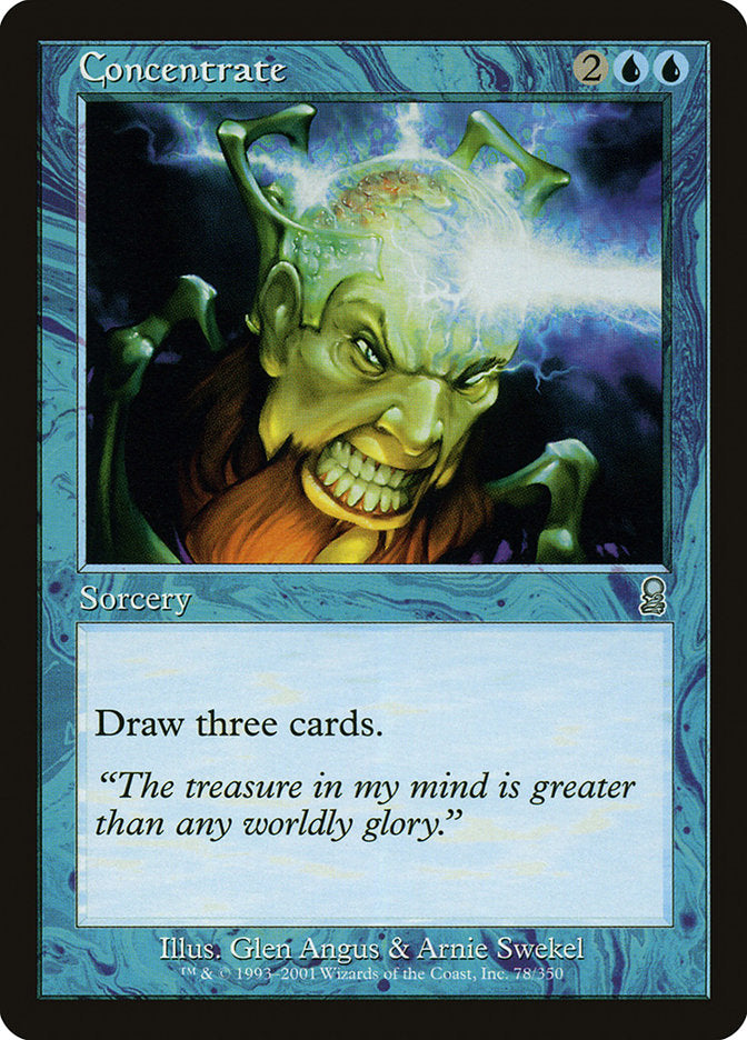 Concentrate [Odyssey] MTG Single Magic: The Gathering | Red Claw Gaming