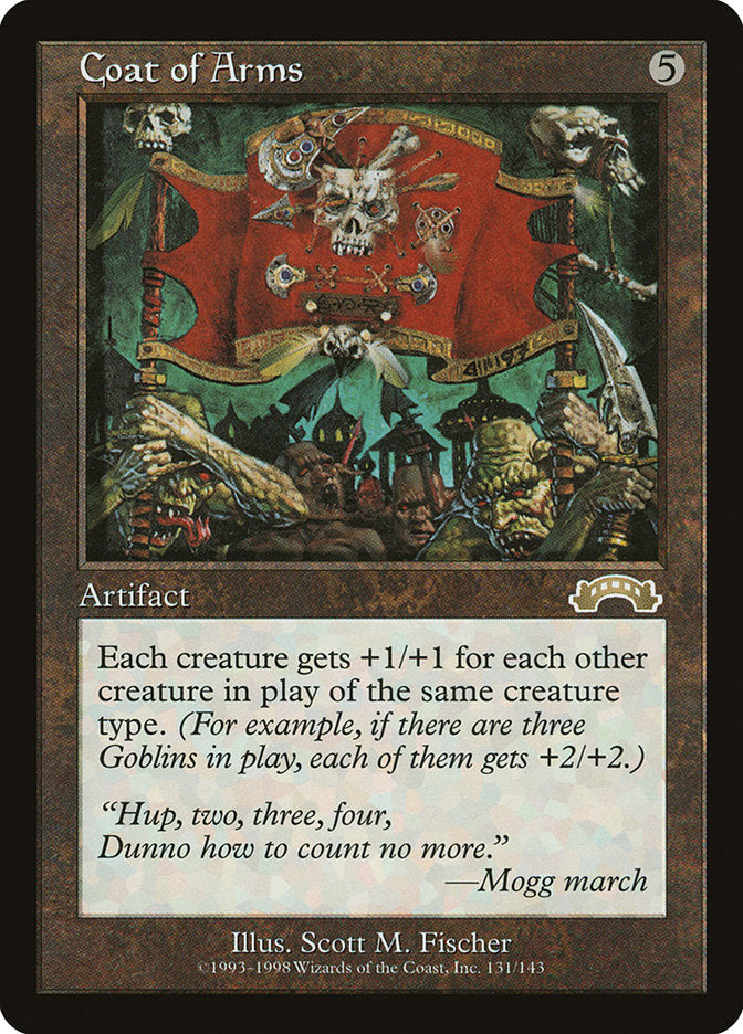 Coat of Arms [Exodus] MTG Single Magic: The Gathering | Red Claw Gaming