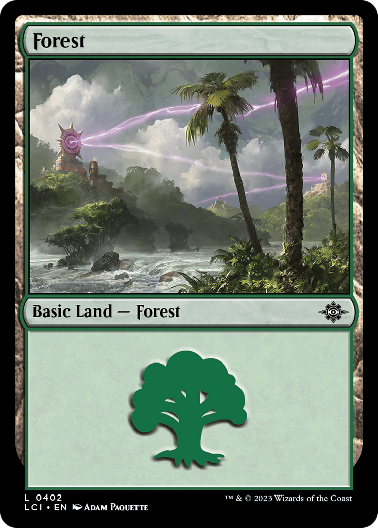Forest (0402) [The Lost Caverns of Ixalan] MTG Single Magic: The Gathering | Red Claw Gaming
