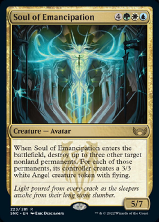 Soul of Emancipation [Streets of New Capenna] MTG Single Magic: The Gathering | Red Claw Gaming