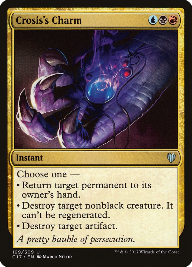 Crosis's Charm [Commander 2017] MTG Single Magic: The Gathering | Red Claw Gaming