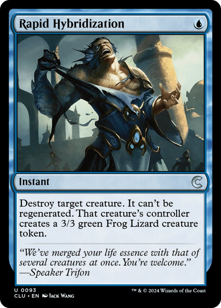 Rapid Hybridization [Ravnica: Clue Edition] MTG Single Magic: The Gathering | Red Claw Gaming