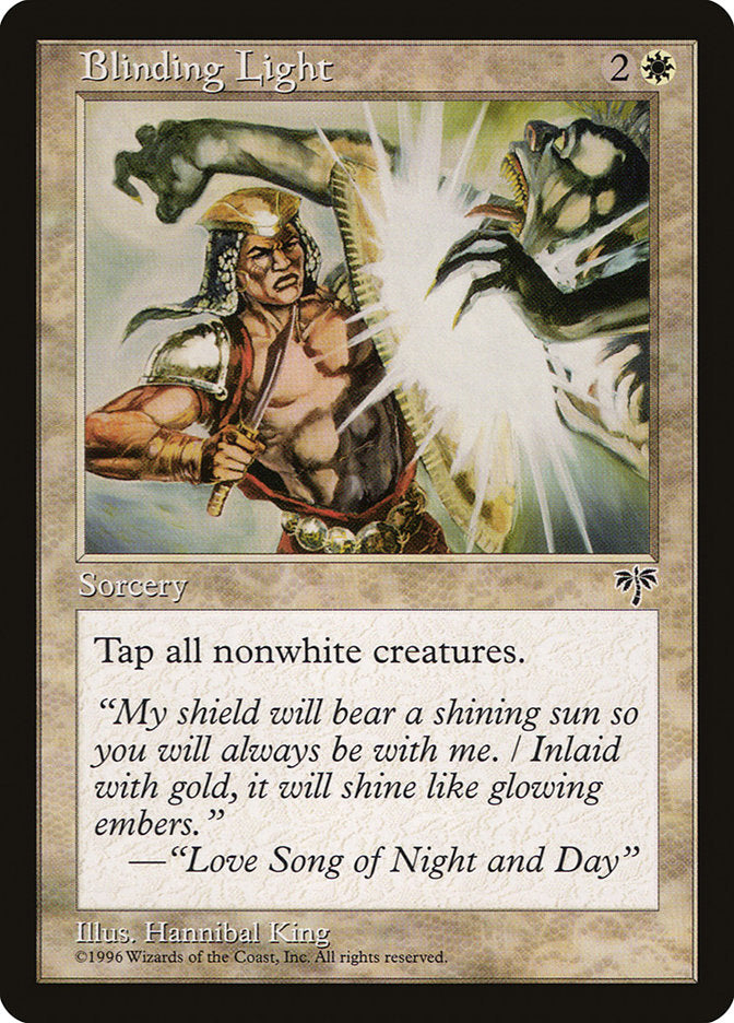 Blinding Light [Mirage] MTG Single Magic: The Gathering | Red Claw Gaming