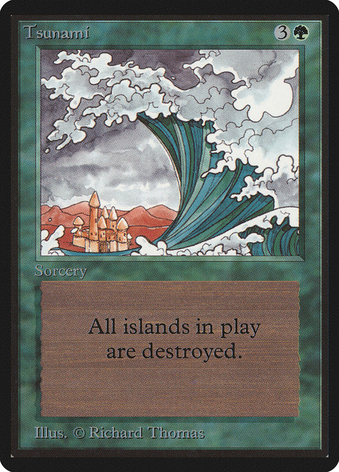 Tsunami [Beta Edition] MTG Single Magic: The Gathering | Red Claw Gaming