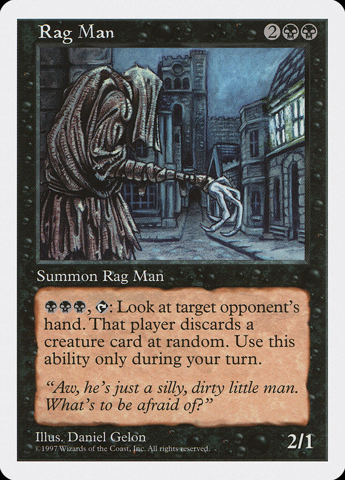 Rag Man [Fifth Edition] MTG Single Magic: The Gathering | Red Claw Gaming
