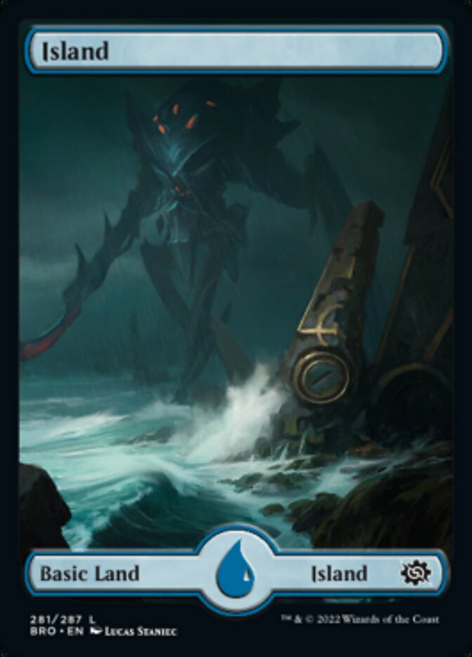 Island (281) [The Brothers' War] MTG Single Magic: The Gathering | Red Claw Gaming