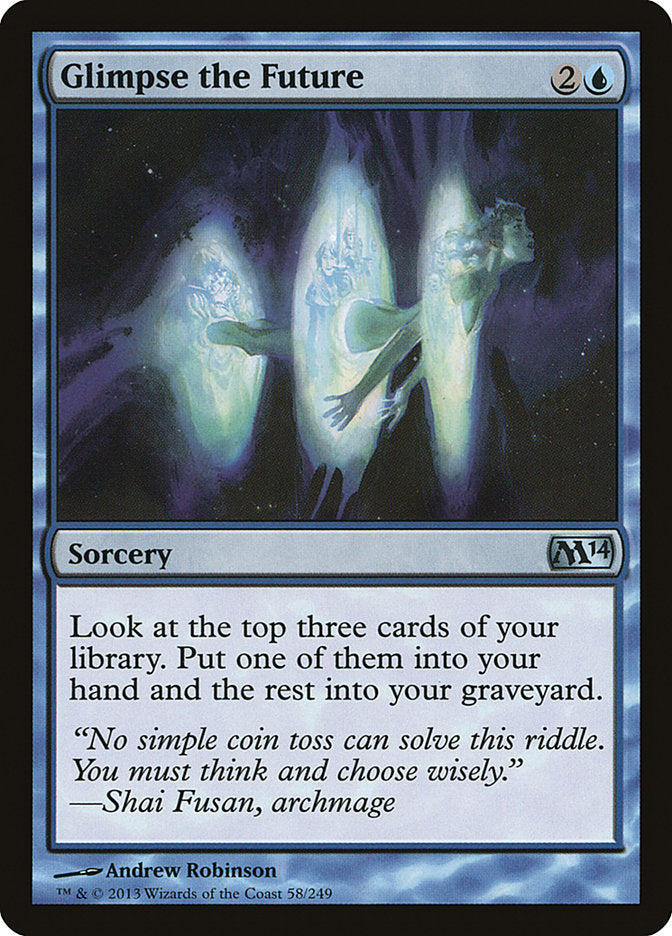 Glimpse the Future [Magic 2014] MTG Single Magic: The Gathering | Red Claw Gaming