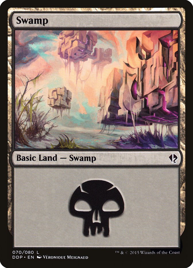 Swamp (70) [Duel Decks: Zendikar vs. Eldrazi] MTG Single Magic: The Gathering | Red Claw Gaming