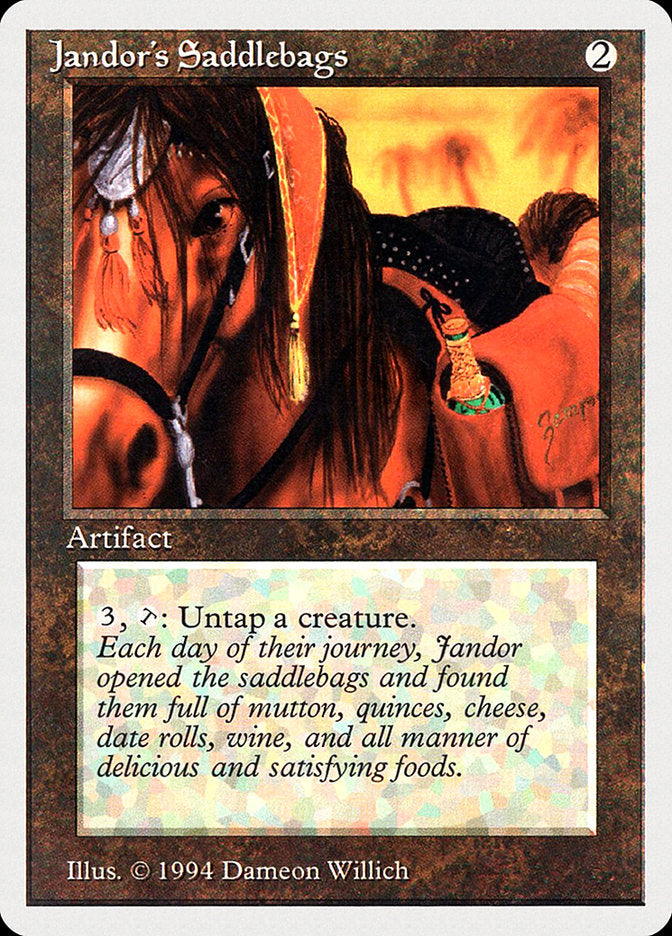 Jandor's Saddlebags [Summer Magic / Edgar] MTG Single Magic: The Gathering | Red Claw Gaming