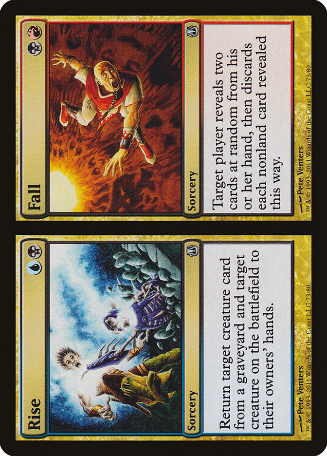 Rise // Fall [Duel Decks: Ajani vs. Nicol Bolas] MTG Single Magic: The Gathering | Red Claw Gaming