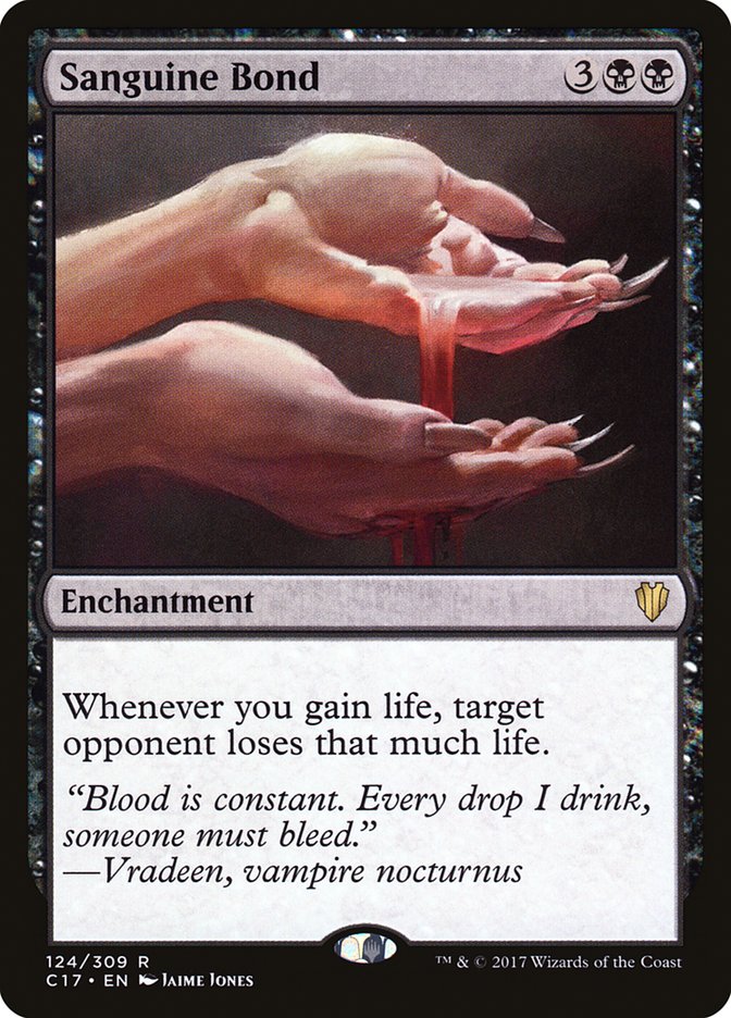 Sanguine Bond [Commander 2017] MTG Single Magic: The Gathering | Red Claw Gaming
