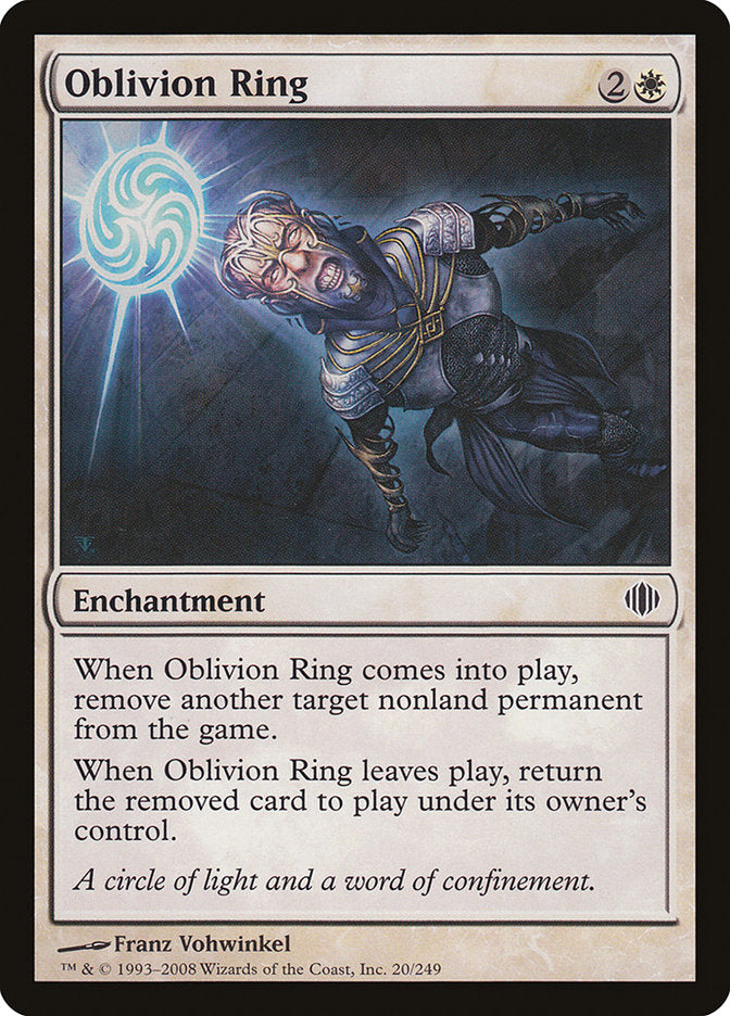 Oblivion Ring [Shards of Alara] MTG Single Magic: The Gathering | Red Claw Gaming