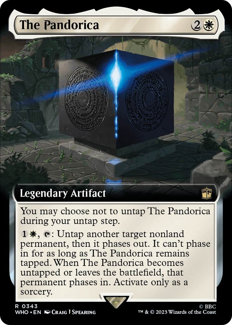 The Pandorica (Extended Art) [Doctor Who] MTG Single Magic: The Gathering | Red Claw Gaming