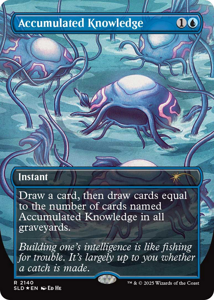 Accumulated Knowledge [Secret Lair Drop Series] MTG Single Magic: The Gathering | Red Claw Gaming