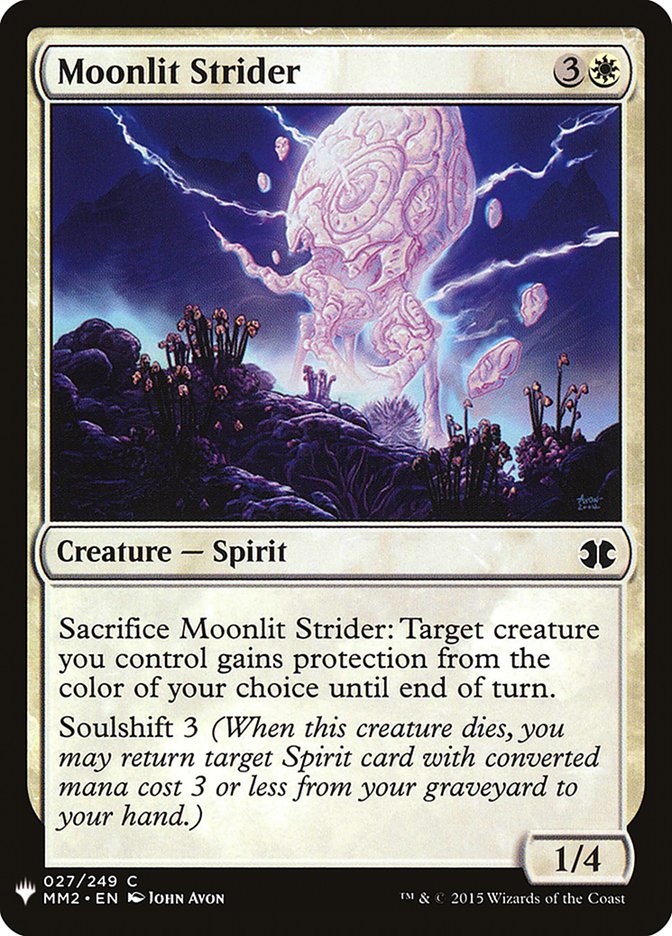 Moonlit Strider [Mystery Booster] MTG Single Magic: The Gathering | Red Claw Gaming