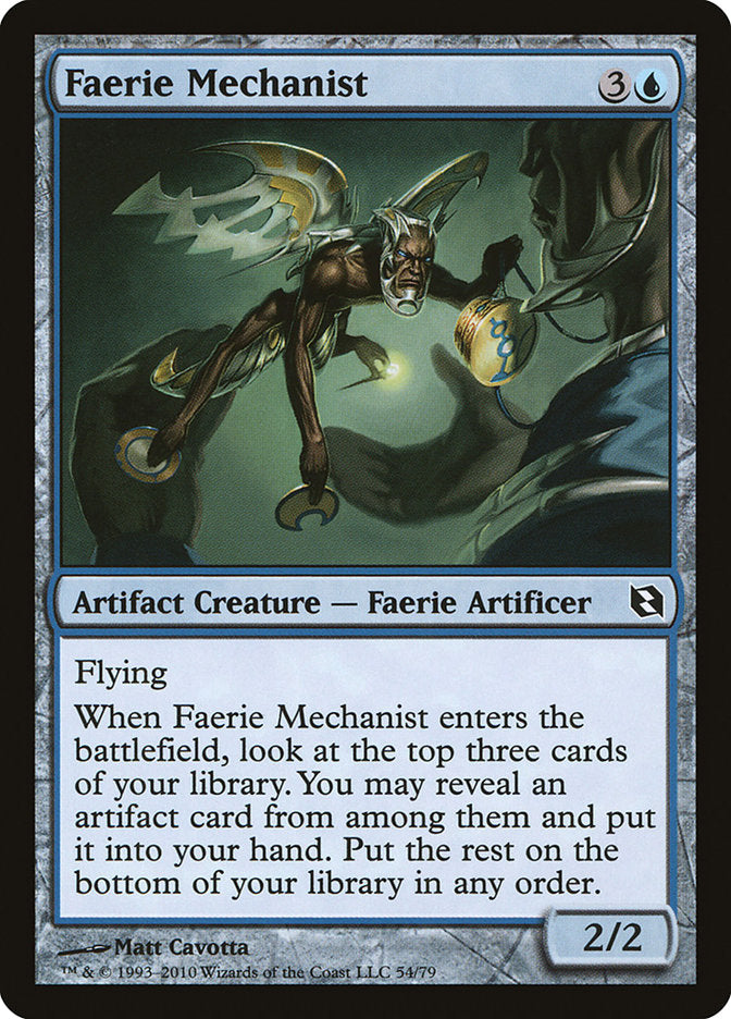 Faerie Mechanist [Duel Decks: Elspeth vs. Tezzeret] MTG Single Magic: The Gathering | Red Claw Gaming