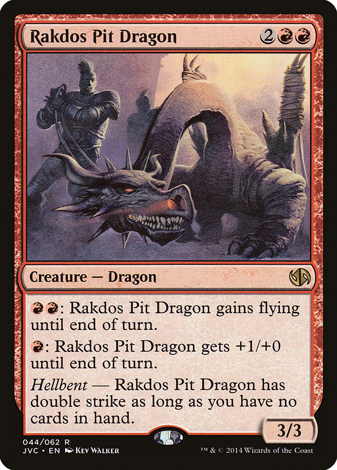 Rakdos Pit Dragon [Duel Decks Anthology] MTG Single Magic: The Gathering | Red Claw Gaming
