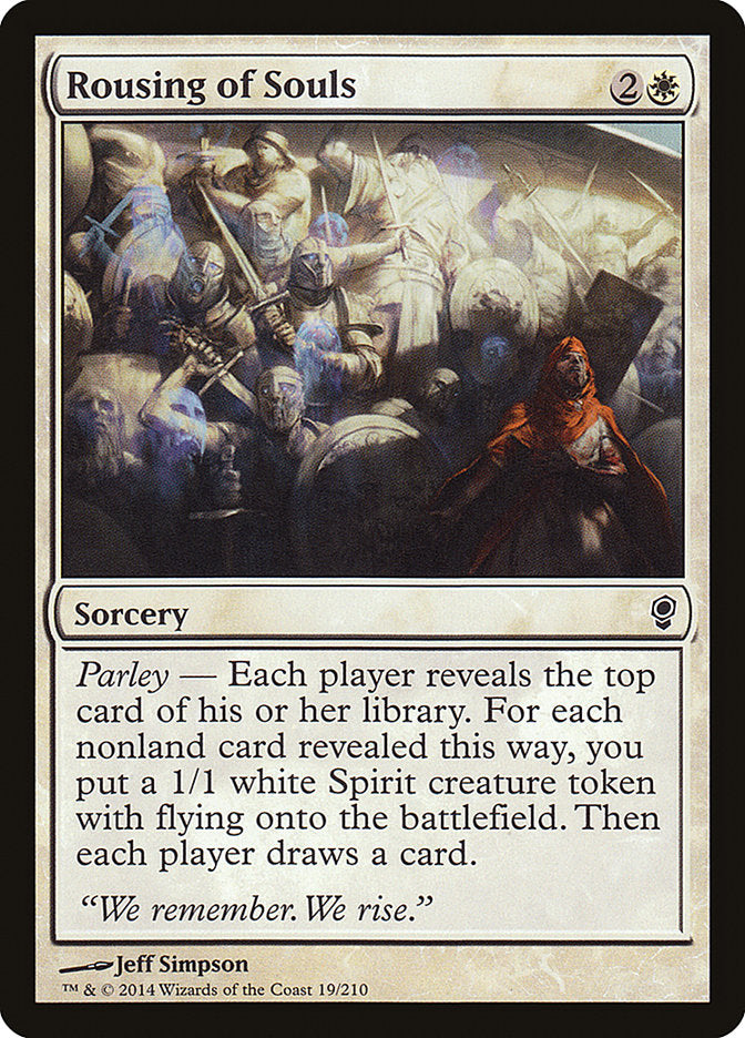 Rousing of Souls [Conspiracy] MTG Single Magic: The Gathering | Red Claw Gaming