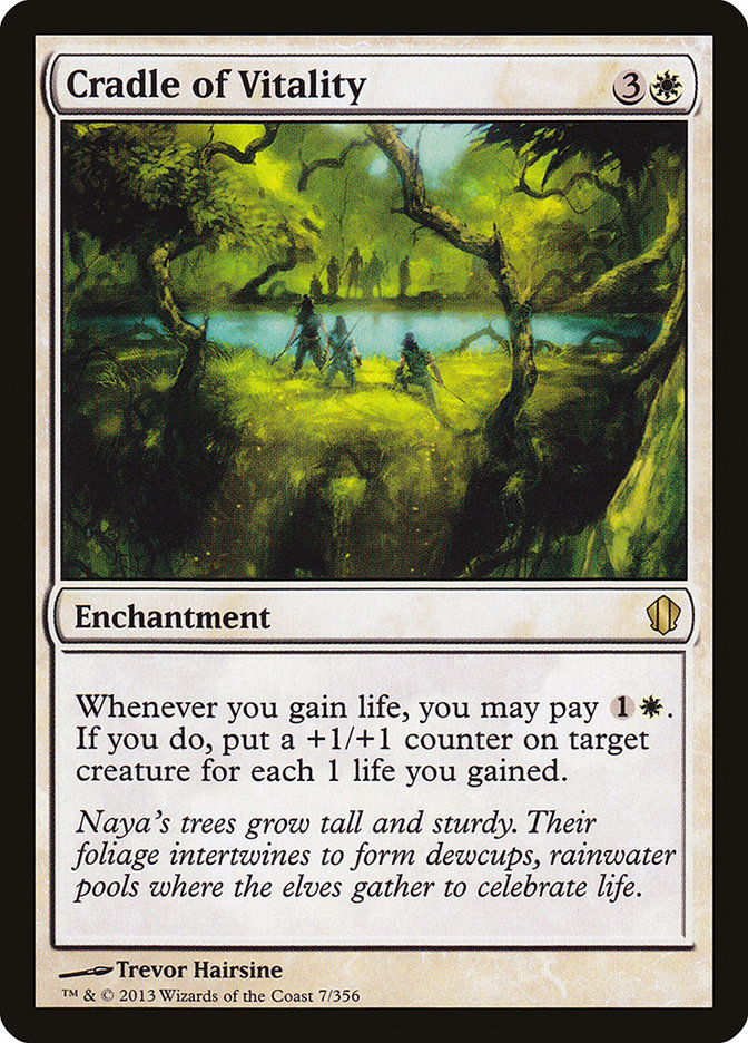 Cradle of Vitality [Commander 2013] MTG Single Magic: The Gathering | Red Claw Gaming