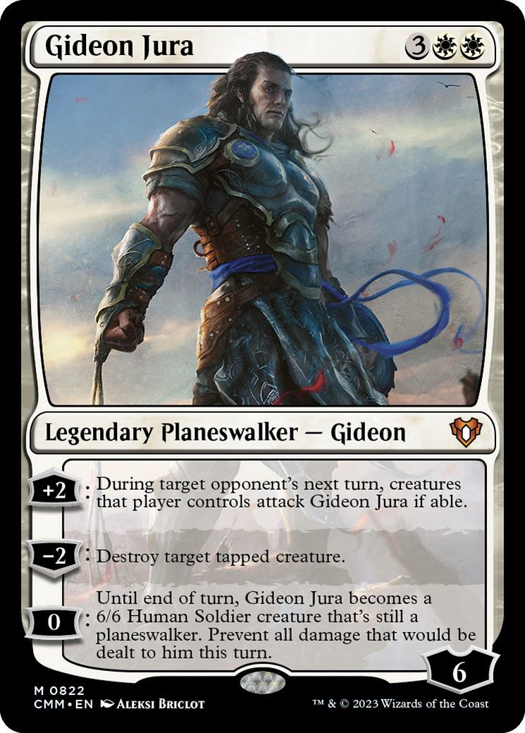 Gideon Jura [Commander Masters] MTG Single Magic: The Gathering | Red Claw Gaming