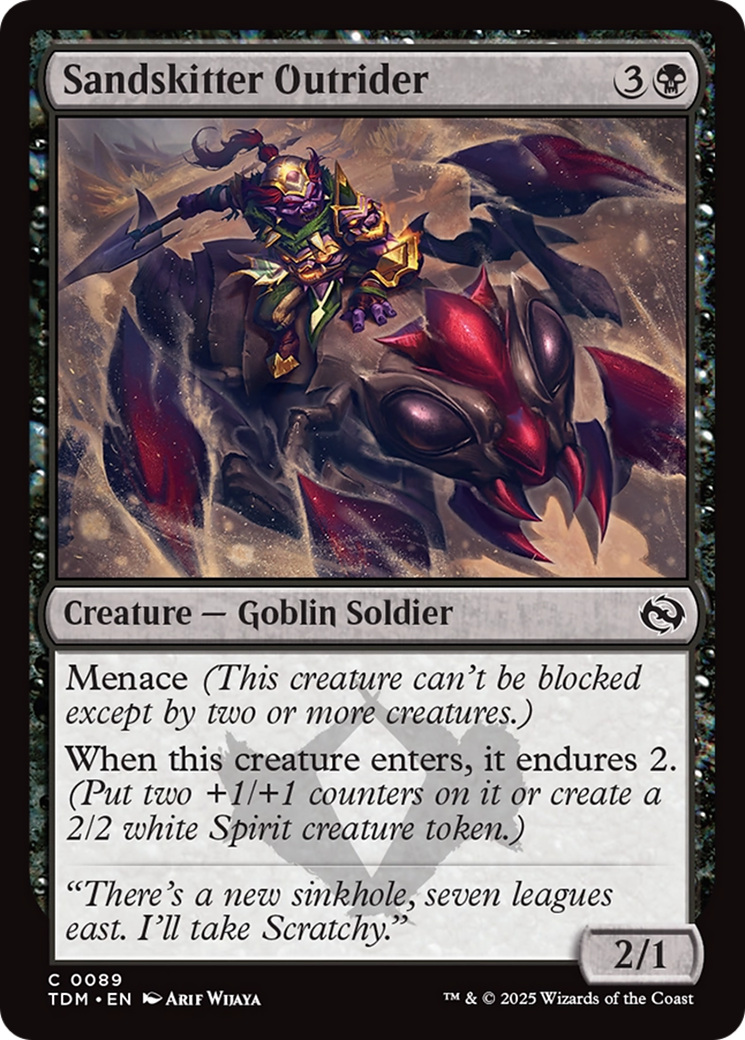 Sandskitter Outrider [Tarkir: Dragonstorm] MTG Single Magic: The Gathering | Red Claw Gaming