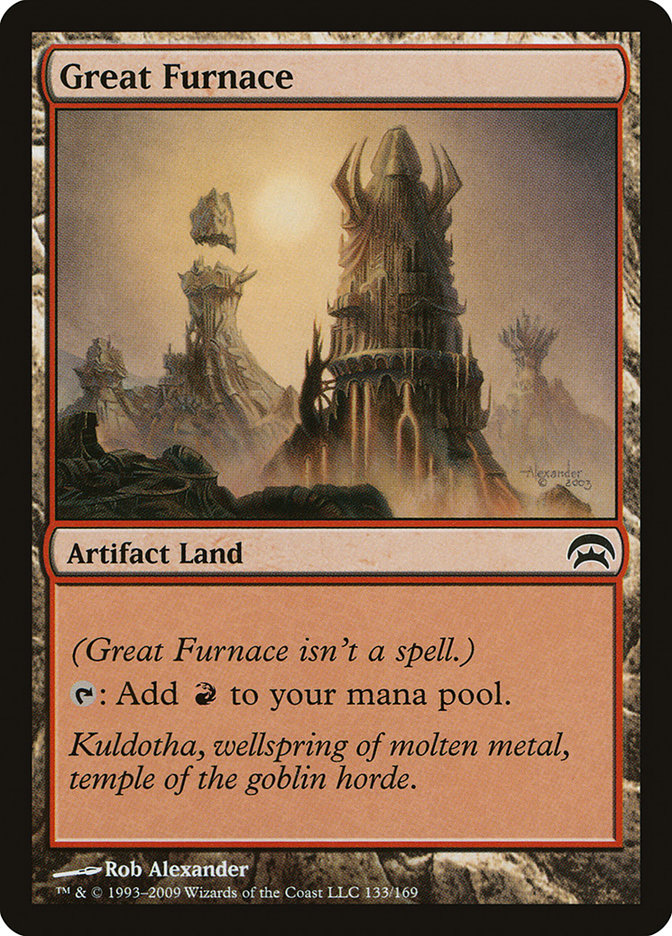 Great Furnace [Planechase] MTG Single Magic: The Gathering | Red Claw Gaming