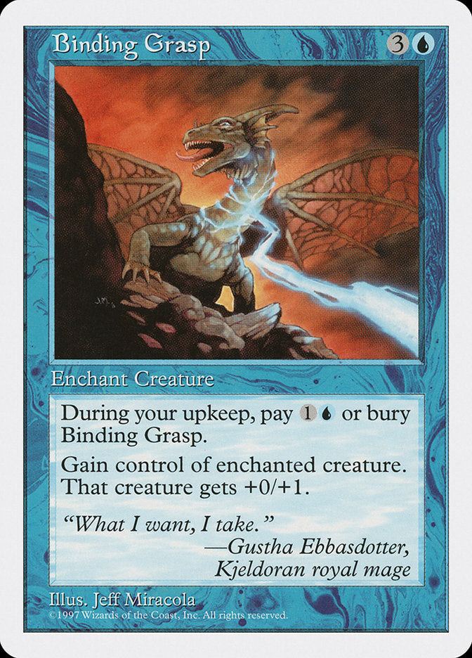 Binding Grasp [Fifth Edition] MTG Single Magic: The Gathering | Red Claw Gaming