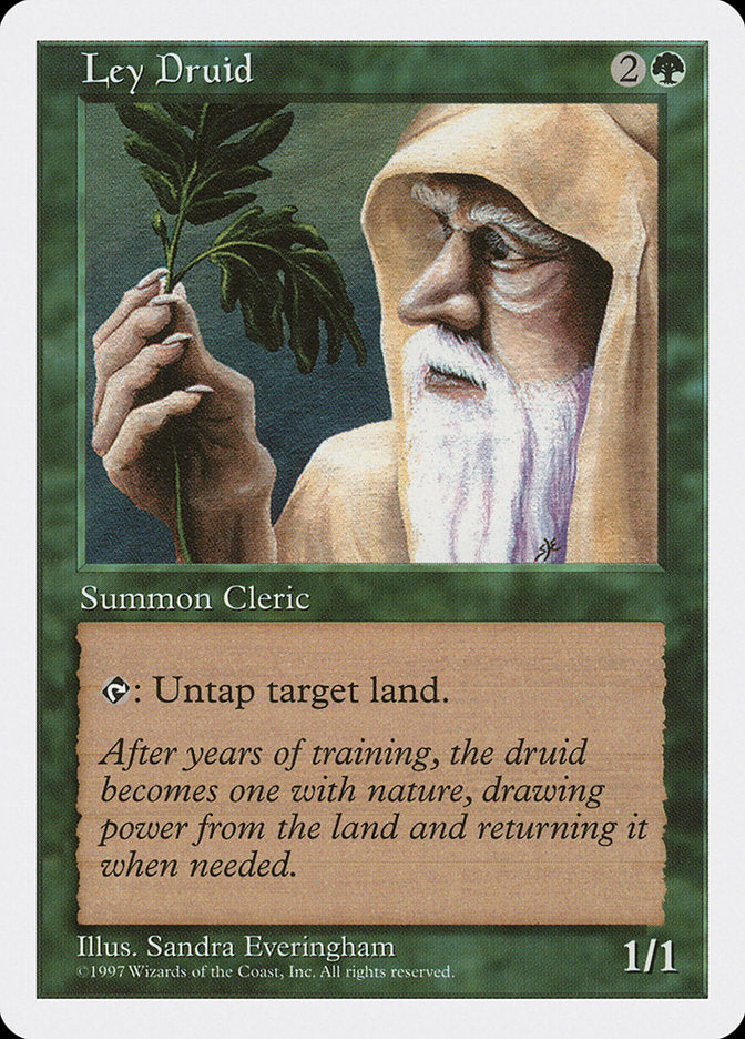 Ley Druid [Fifth Edition] MTG Single Magic: The Gathering | Red Claw Gaming