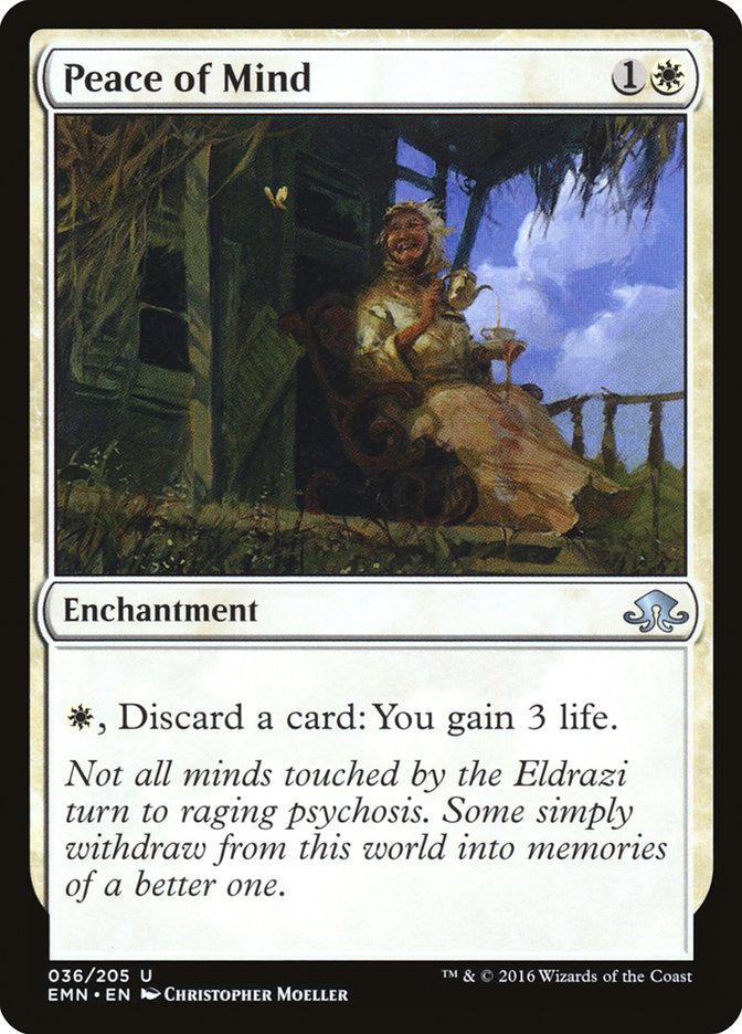 Peace of Mind [Eldritch Moon] MTG Single Magic: The Gathering | Red Claw Gaming