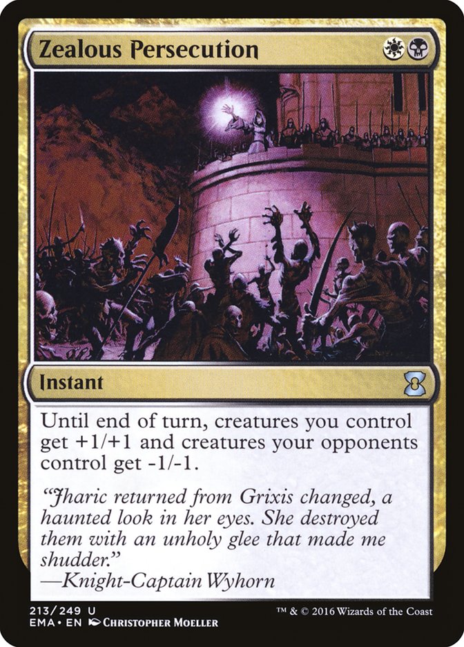Zealous Persecution [Eternal Masters] MTG Single Magic: The Gathering | Red Claw Gaming