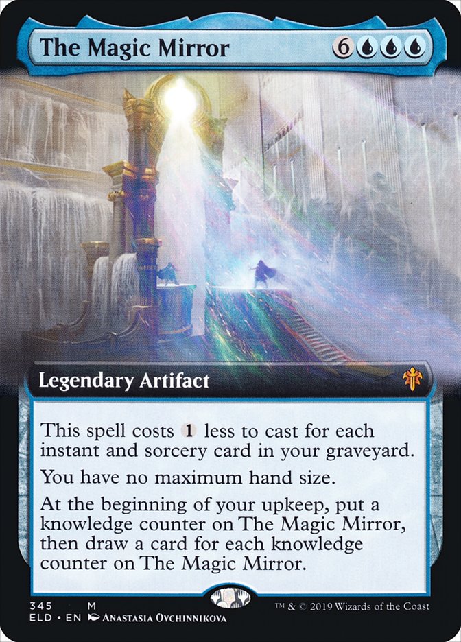 The Magic Mirror (Extended Art) [Throne of Eldraine] MTG Single Magic: The Gathering | Red Claw Gaming